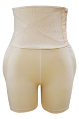 Atomic Beige Elastic Slimming Belly Pants | Tummy Control Shapewear