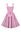 Atomic Pink Knot Plaid Pinup Dress