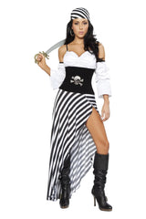 Roma 6-Piece Pirate Lass Costume