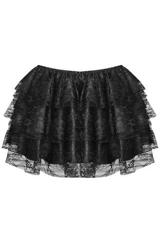 Atomic Black Tulle Mini Skirt