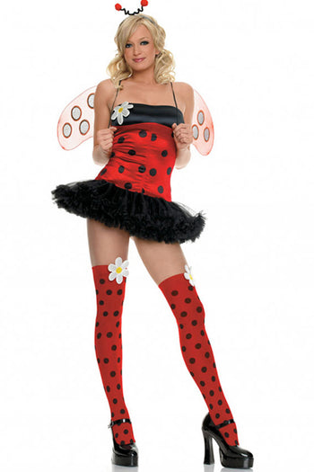 Red and Black Ladybug Costume