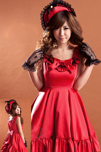 Red Lolita Fashion