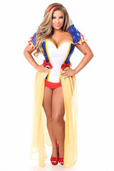 Premium Lavish Snow White Inspired Four Piece Costume