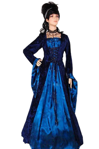 Royal Blue Renaissance Costume