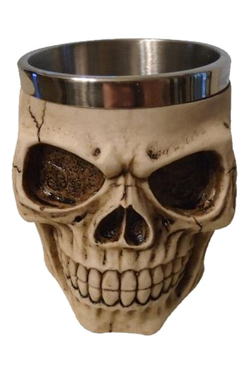 Atomic Grinning Skull Coffee Mug