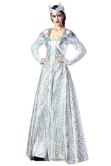 Silver Winter's War Ice Queen Costume 