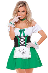 Atomic Green Kiss Me Maid Costume