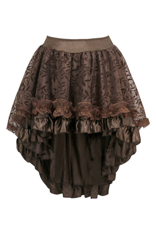 Atomic Lace and Satin Branch Skirt