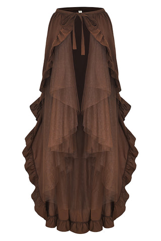 Atomic Victorian Open Front Ruffled Skirt