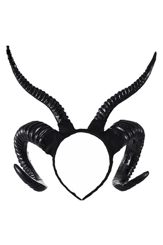 Gothic Antelope Horn Headband