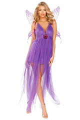 2-Piece Lovely Lilac Fairy Costume