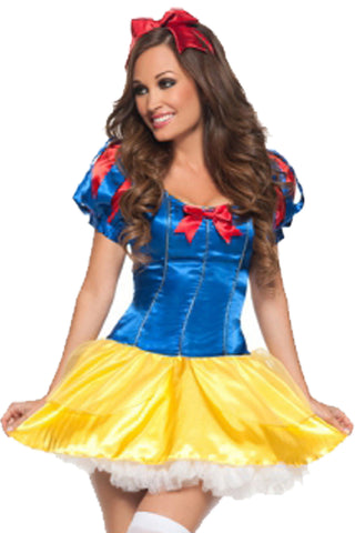 Snow White Inspired Mini Dress