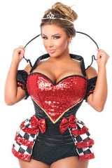 Royal Red Queen Corset Costume