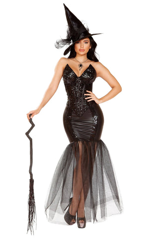 3-Piece Bewitching Witch Costume