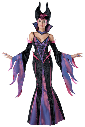 Purple and Black Maleficent Inspired Costume