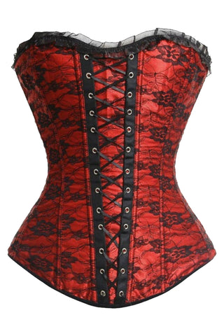Atomic Red Gothic Interlude Corset