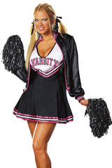 Black Varsity Cheerleader Costume