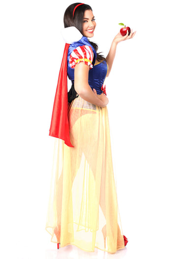 Snow White Inspired Four Piece Costume