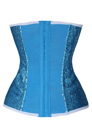 Color My World Sequins and Bows Overbust Corset