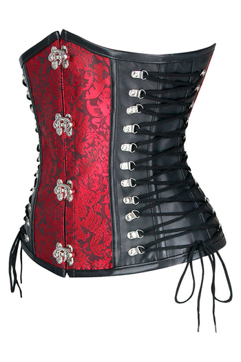 Atomic Laced Sides Steel Underbust Corset