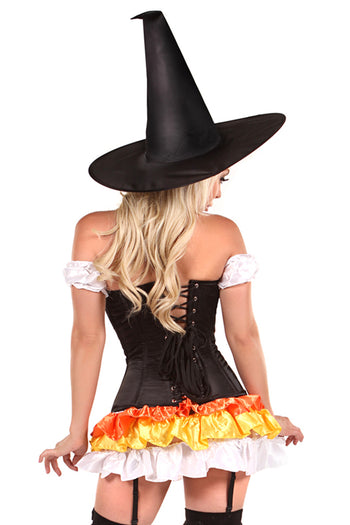 4 PC Witch Corset Costume