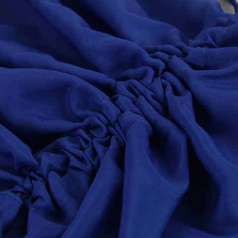 Atomic Blue Victorian Ruffle Skirt