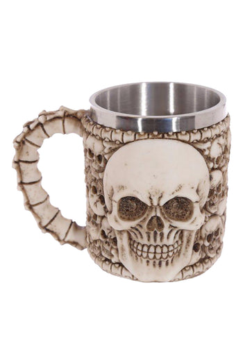 Atomic Skulls and Bones Coffee Mug