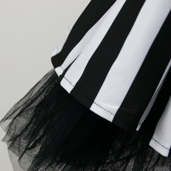 Atomic Black and White Harlequin Inspired Costume