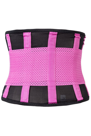 Pink Neoprene Body Shaper Belt