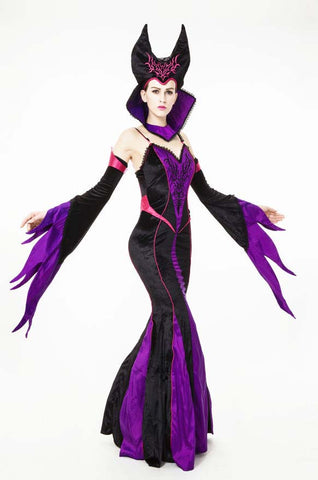 Purple and Black Maleficent Inspired Costume