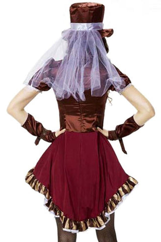 Brown Burlesque Steampunk Costume