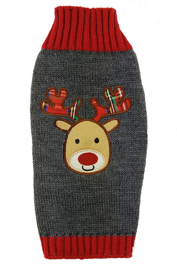 Christmas Elk Dog Sweater