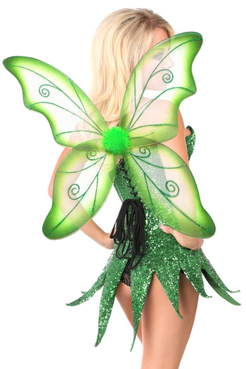 Green Sequin Fairy Costume