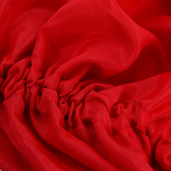 Red Victorian Gothic Ruffle Skirt