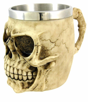 Grinning Skull Coffee Mug