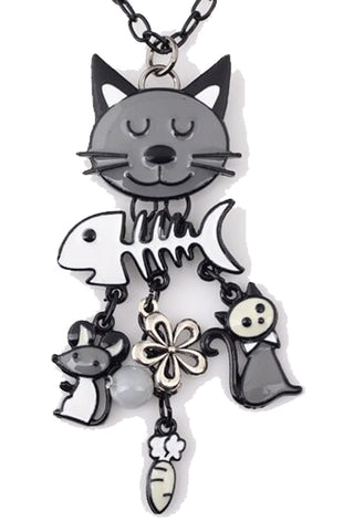 Charming Cat Necklace