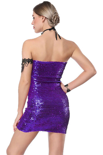 Sparkly Sequinned Bodycon MIni Dress