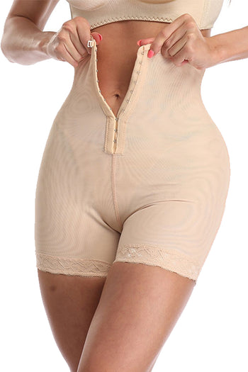 Atomic Beige High Waist Hip Lifting Underwear | Tummy Control Shapewear