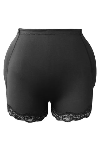 Atomic Black Elastic Hip Lifting Underwear | Butt Lifter Shapewear