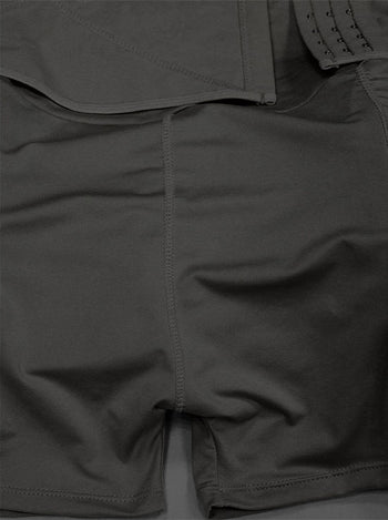 Atomic Black Elastic Slimming Belly Pants | Tummy Control Shapewear