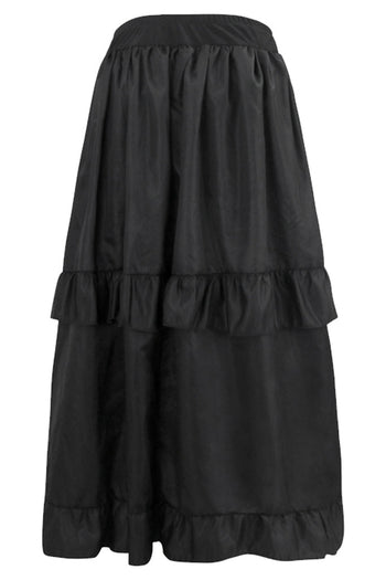 Atomic Black Strappy Steampunk Corset and Skirt Set | Atomic Jane Clothing
