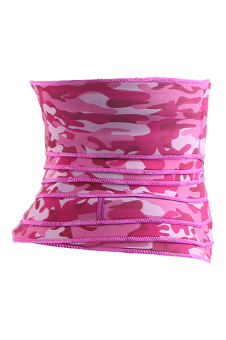 Atomic Pink Camo Neoprene Velcro Shaper Belt