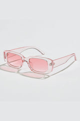 Wear the Atomic Pink Vintage Retro Rectangle Small Sunglasses for a spectacular look. This pair of sunglasses features a small rectangle frame design, gradient lens, and it's light on the nose.