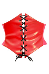 Lavish Premium Red Patent Corset Belt Cincher | Corset Outfit | Waist Cincher Corset Belt