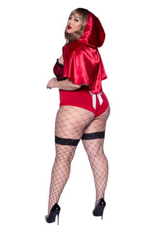 Leg Avenue Plus Size Naughty Miss Red Hood Costume
