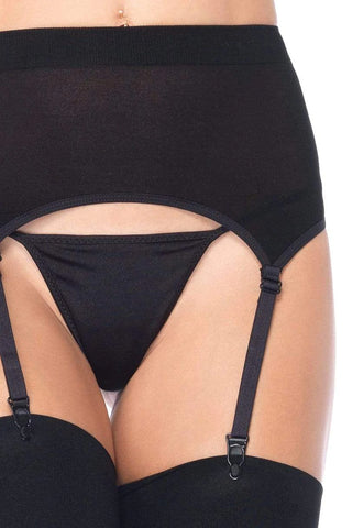 Leg Avenue Plus Size Zara Sheer Garter Belt Stockings | Plus Size Stockings