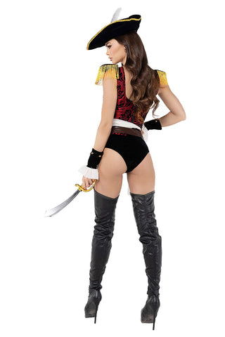 Playboy x Roma 7-Piece High Sea Pirate Costume