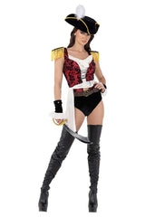 Playboy x Roma 7-Piece High Sea Pirate Costume