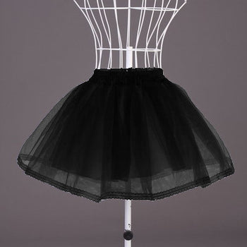 Atomic Black Organza Petticoat